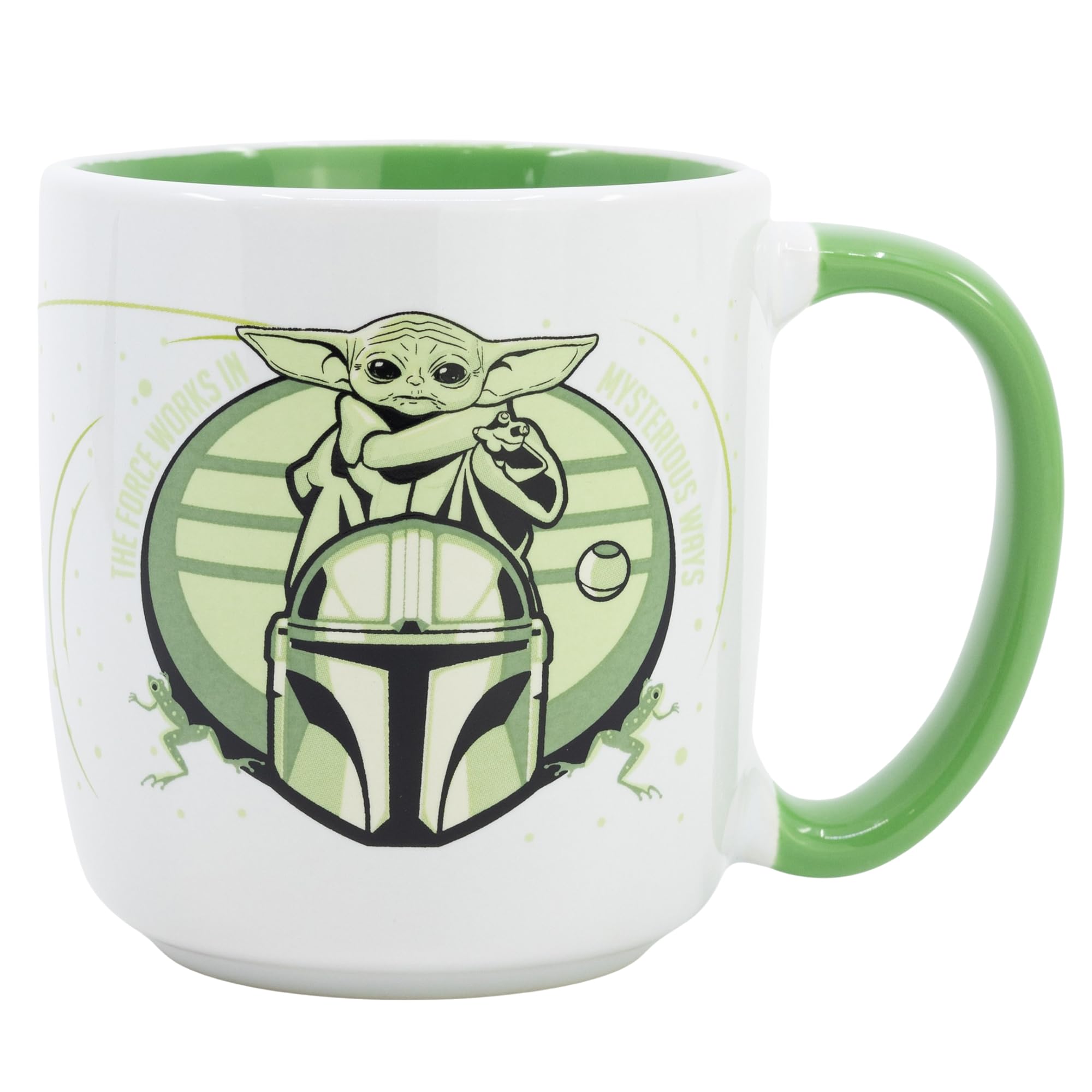 STOR Grogu & Mandalorian Elite Mug 400Ml