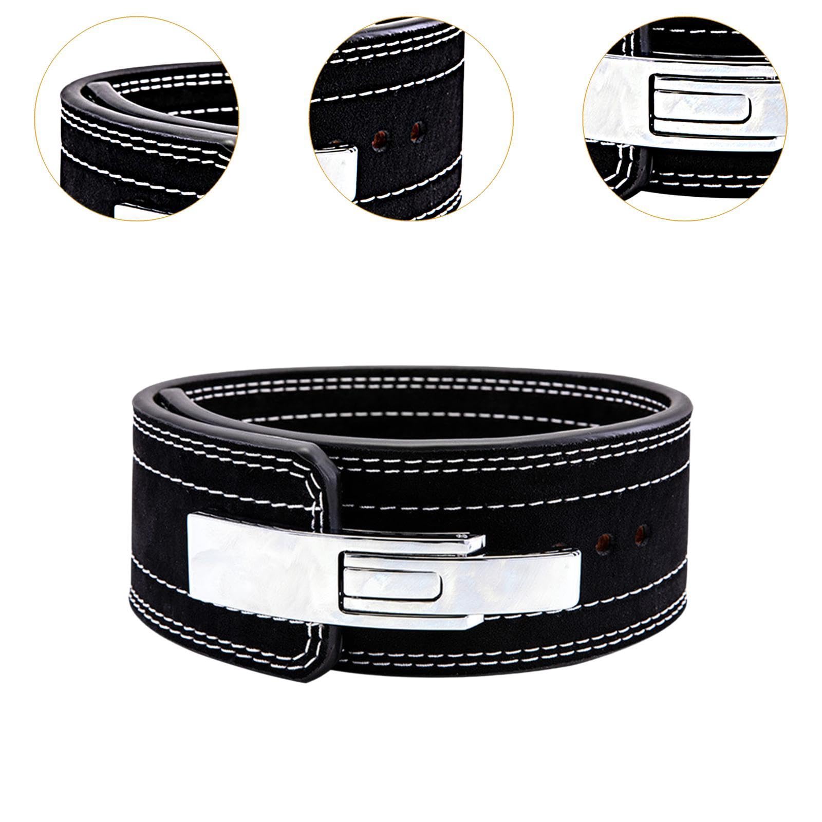 Ceinture de Musculation, Ceinture Lombaire, Ceinture de Squat, PU, ​​Ceinture de Musculation en Acier, Ceinture de Force Athlétique pour La Maison, Po