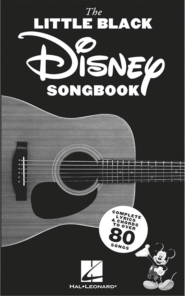 The Little Black Disney Songbook. Lyrics and chords for