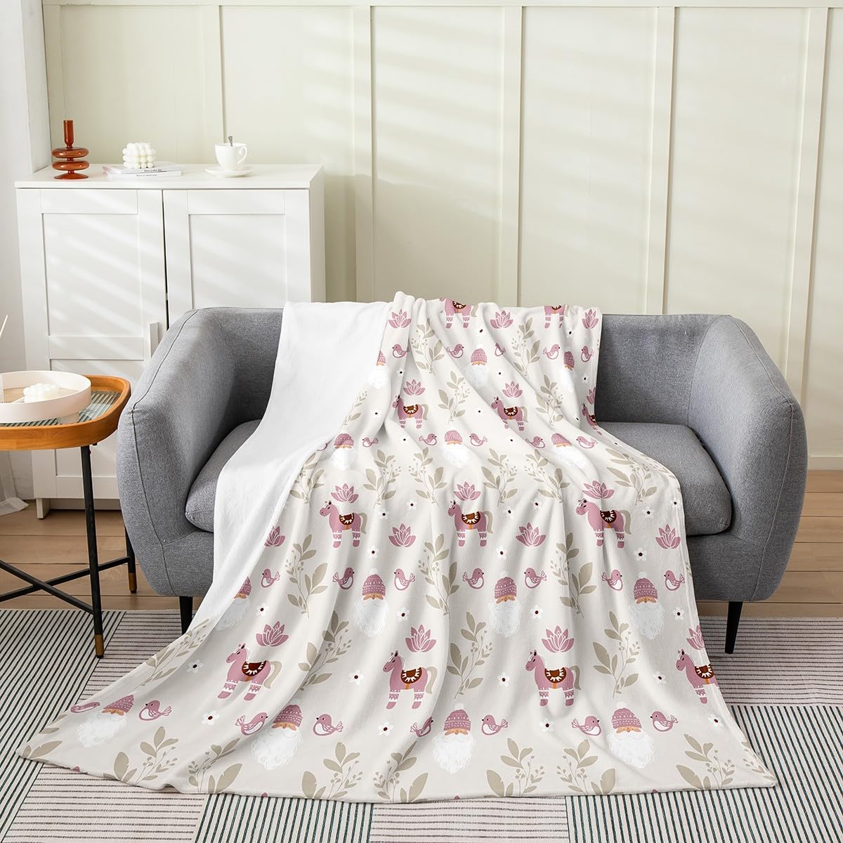 Couverture en flanelle contre le froid pour fauteuil et chambre d'enfant