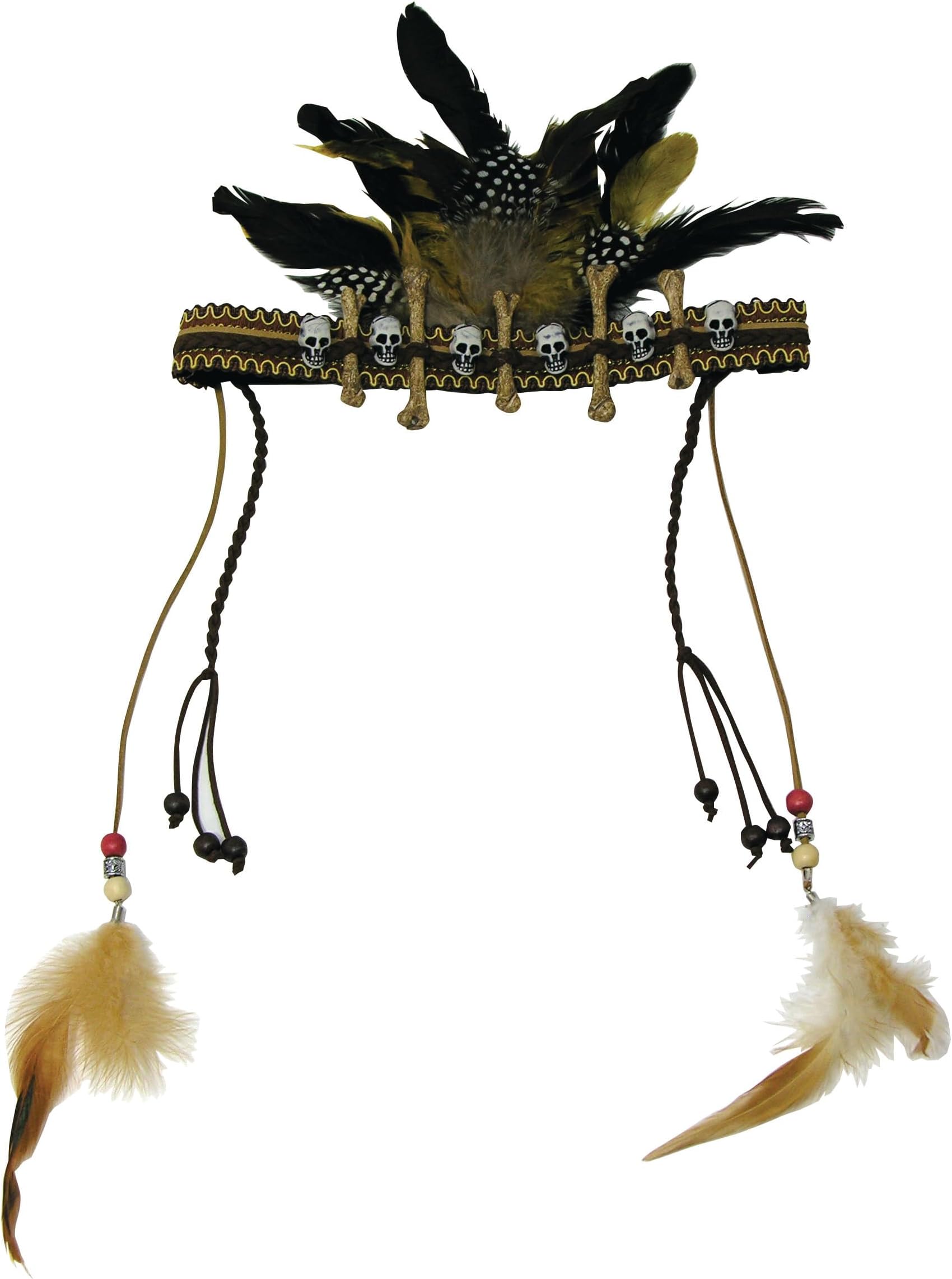 Voodoo Headpiece for Adults, Unisex No Size