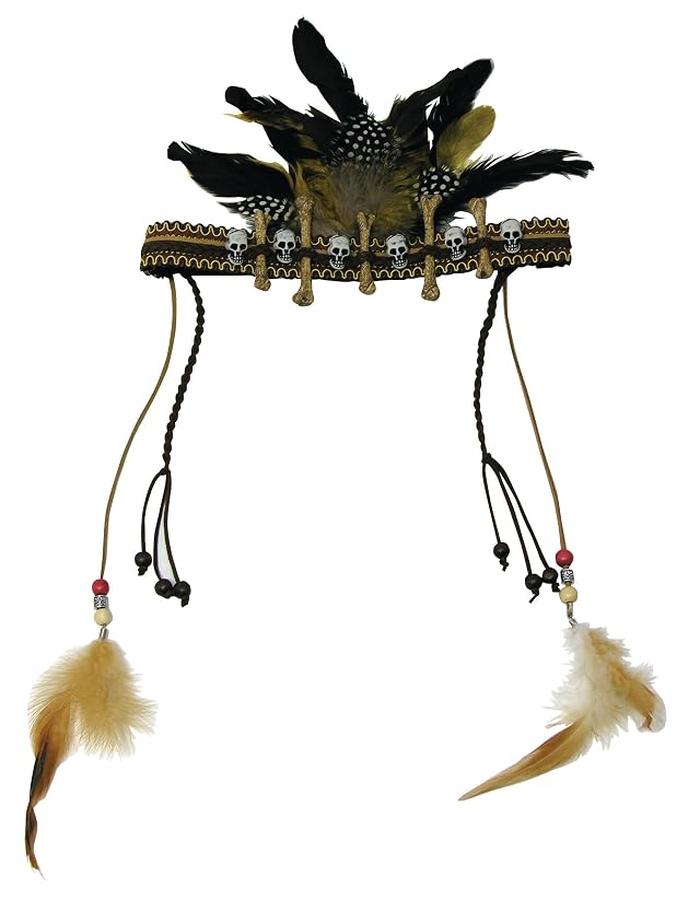 Rubies Voodoo Headpiece for Adults Unisex No Size