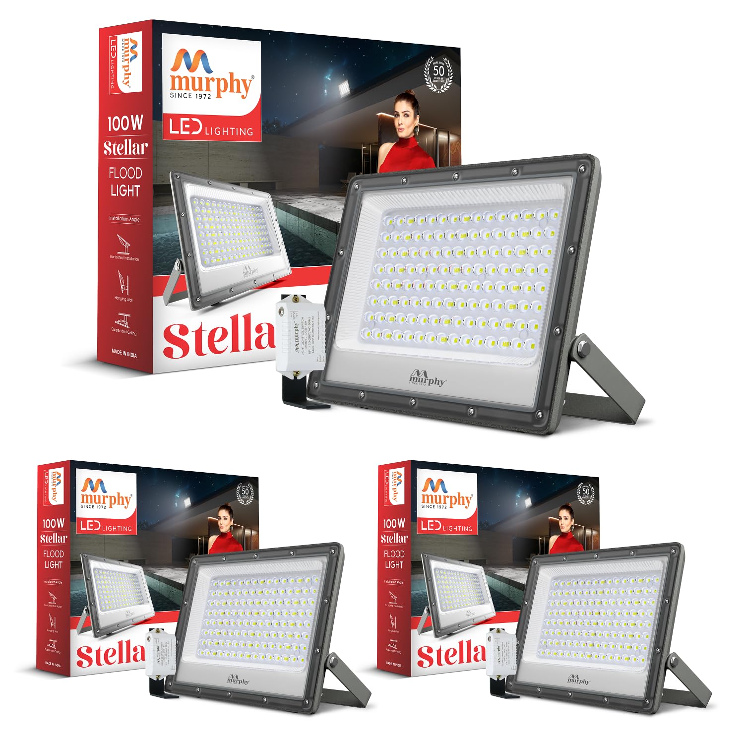 Murphy Stellar LED Flood Light - Day-Night Sensor -21