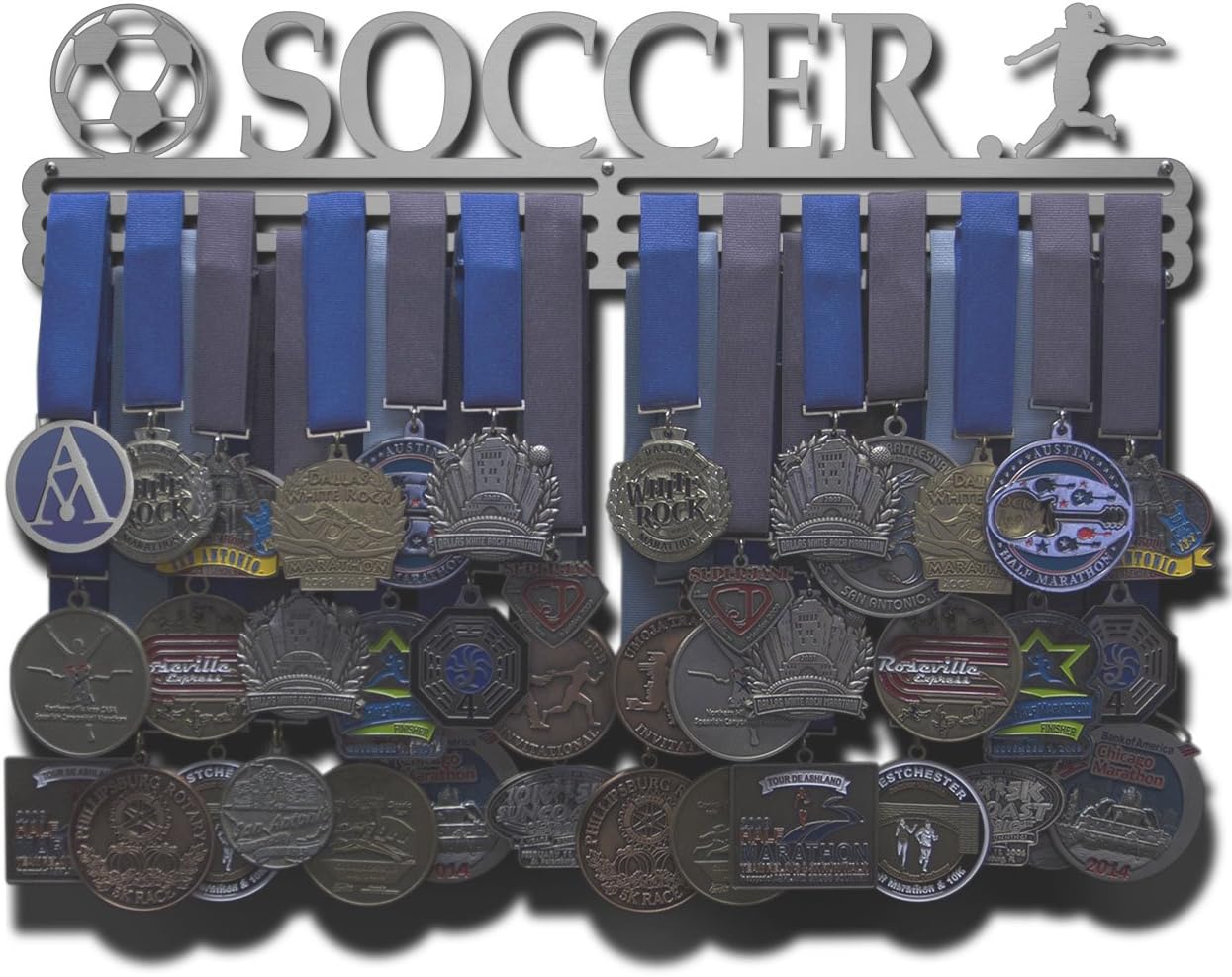 Allied Medal Hangers - Soccer - Female Figure - Multiple Variations Offered!