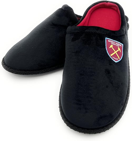  Sporty Gifts Official Mens Hammers Mule Slipper. Comfy, cosy and makes a great gift for any occasion 