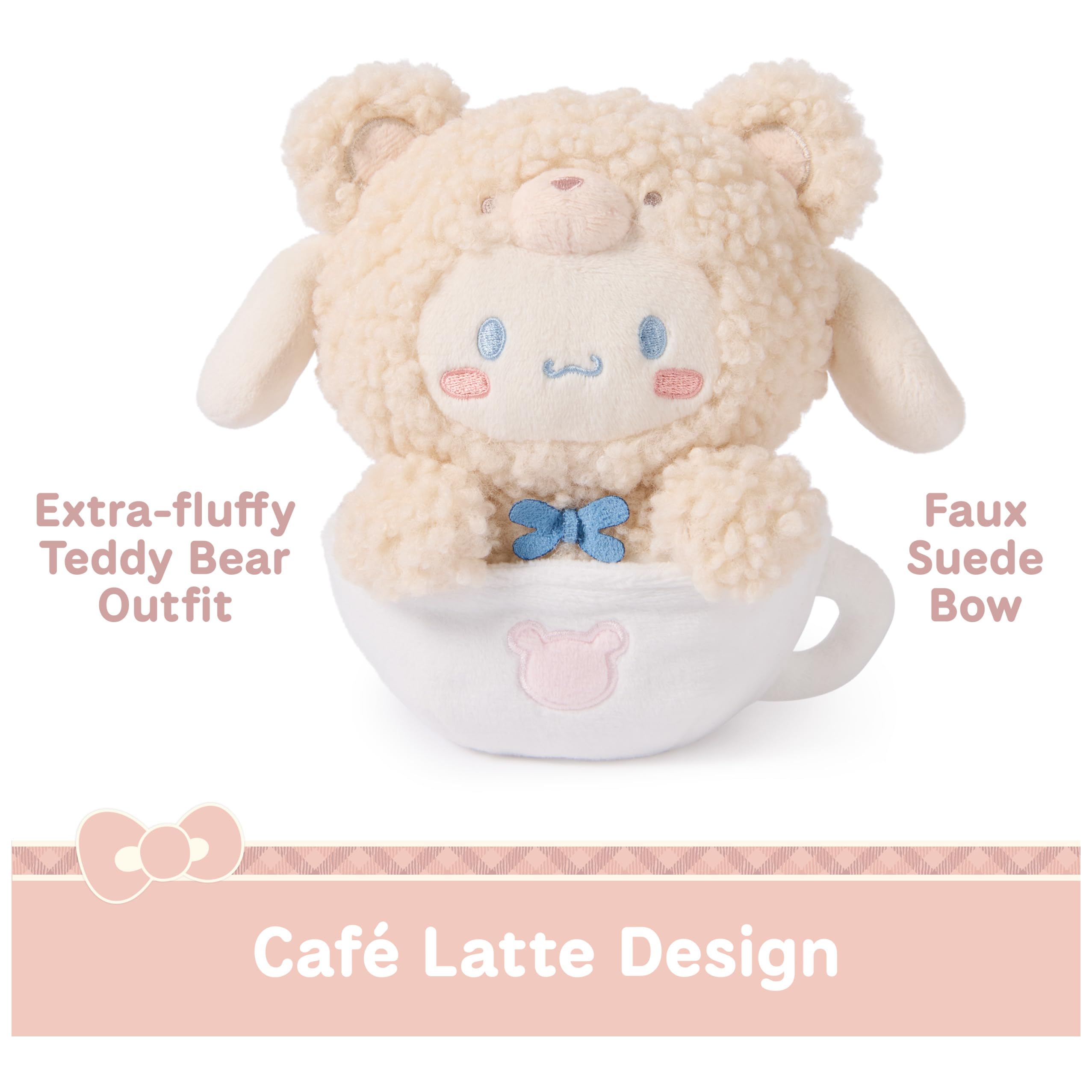 GUND Plush Anrio Cafe Latte Cinnamoroll