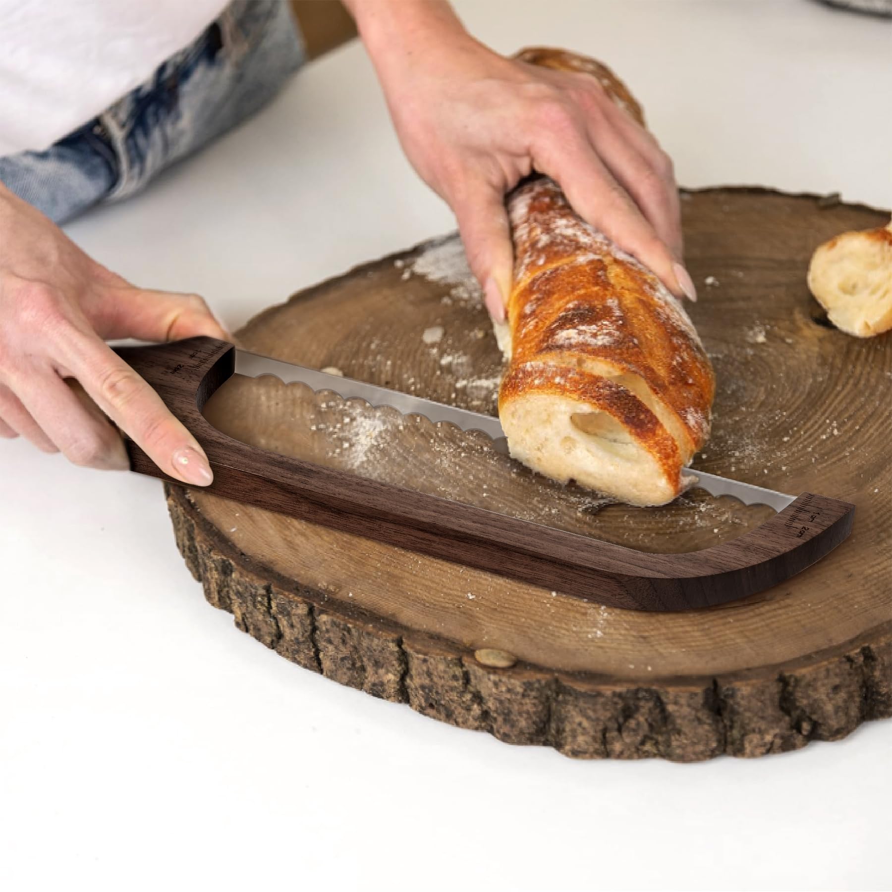 Sourdough Bread Knife - Even Slices & Gift -5