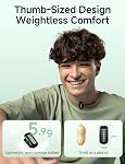 MAONO Wave T1 Mini Wireless Lavalier Microphone with USB-C Plug for iPhone 17 16 15 & Android, Clip on Lapel Mic, AI Noise Cancellation, Voice Filter for Video Recording Vlog Podcast TikTok YouTube