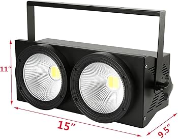 Amazon.com: TC-Home 200W 2-Head COB DJ Light Cool&Warm White 2 in