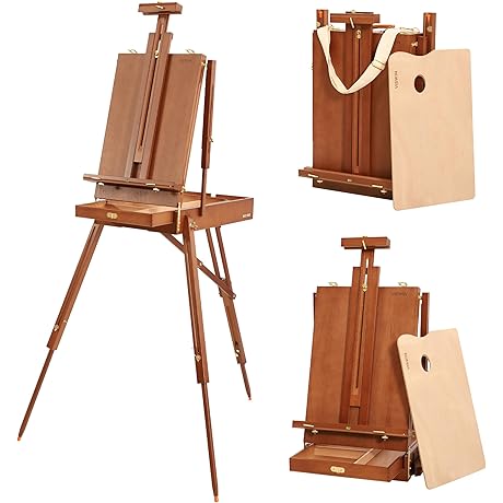 VISWIN French Style Easel: Portable Studio and Field Artist's Companion