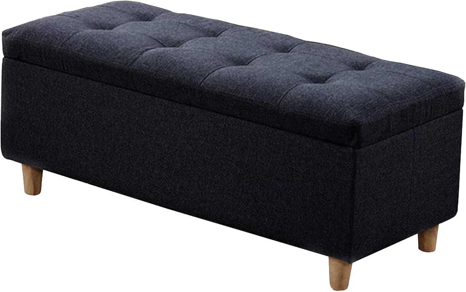 VNNHGB Footstool Storage Box Fabric Storage Stool Sofa Stool Shoe Bench