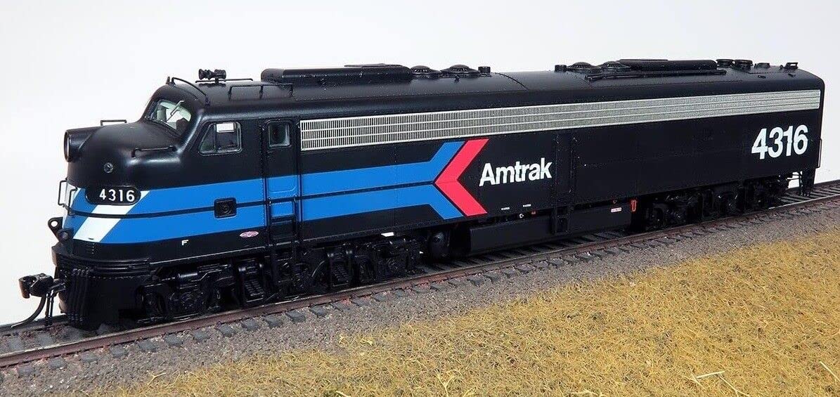 Rapido HO EMD E8A (DC/DCC/Sound): Amtrak - Early Black Scheme: #4316