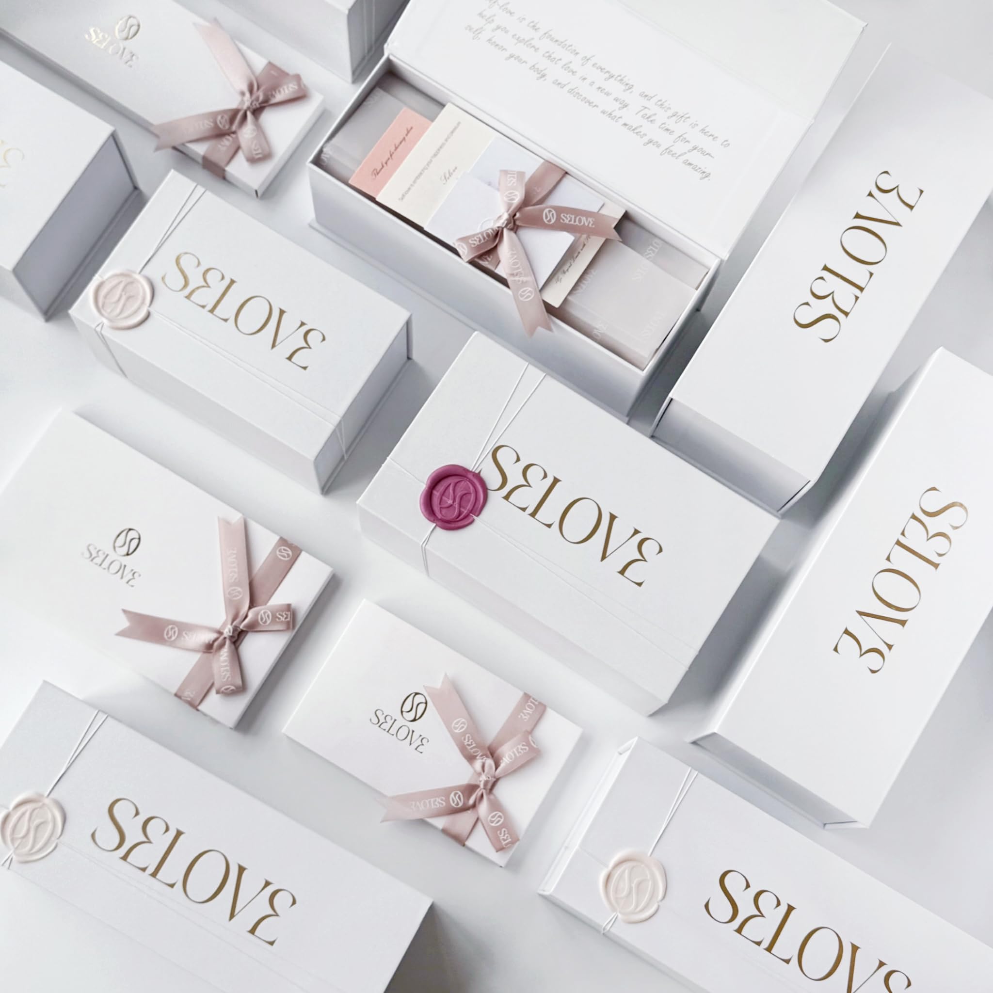 SELOVE Wand Vibrator – Vibrazioni Potenti e Profonde con Collo Flessibile (Lustrous Lilac)