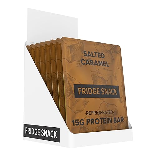 Miniatura 9 de Fridge Snack Barras de bocadillos altas en proteínas hechas con alimentos reales simples y saludables y proteína de suero de leche energía nutritiva