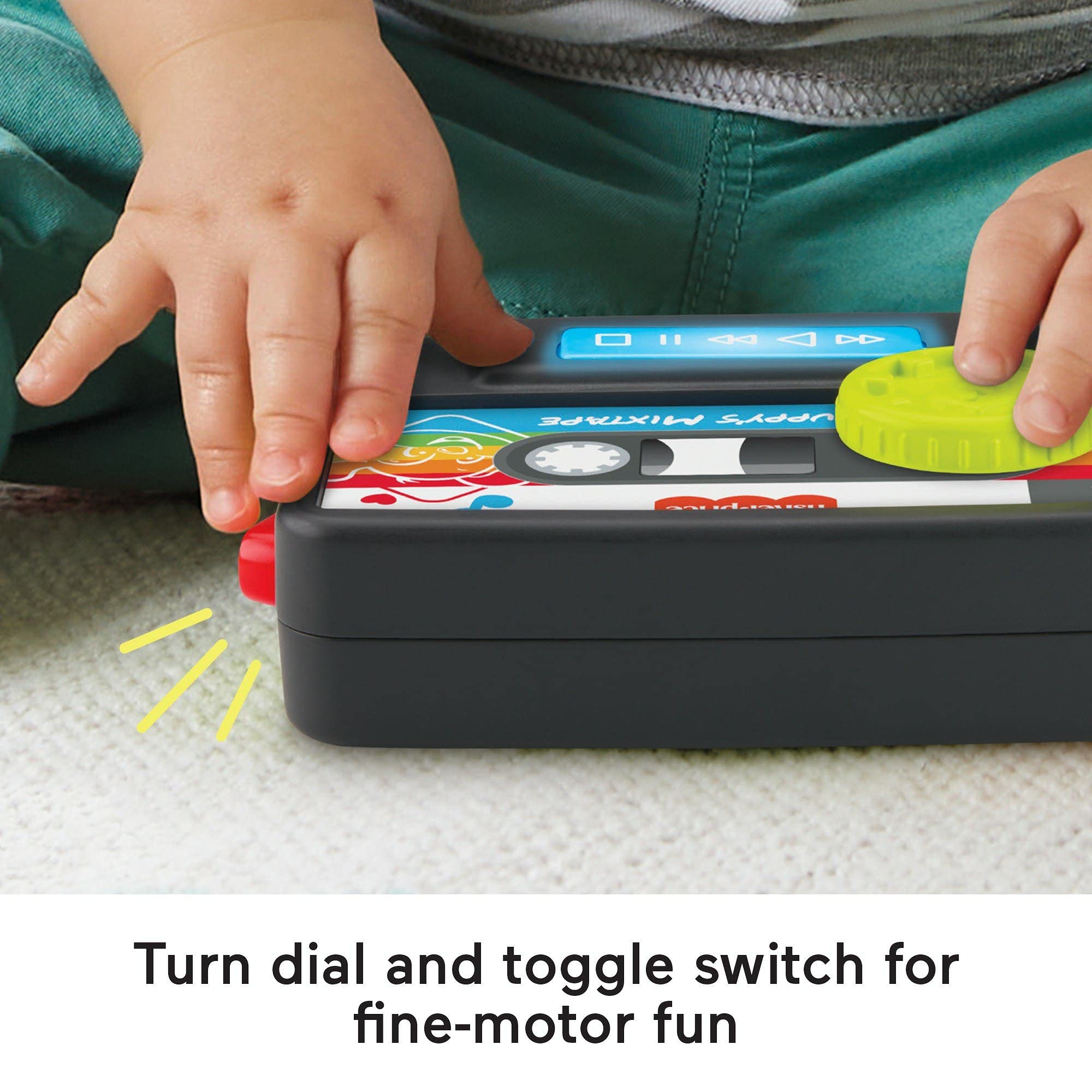 Fisher-Price GTJ66 Laugh and Learn Puppy's Mixtape Activity Toy
