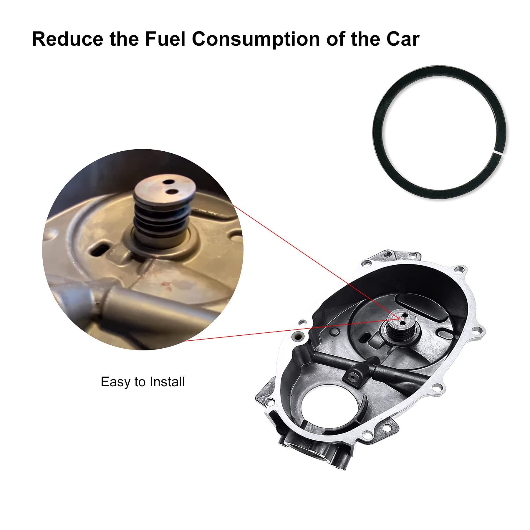 Audi VW Camshaft Adjuster Seal Set - Genuine Audi VW - 06F198107A | FCP - View #5