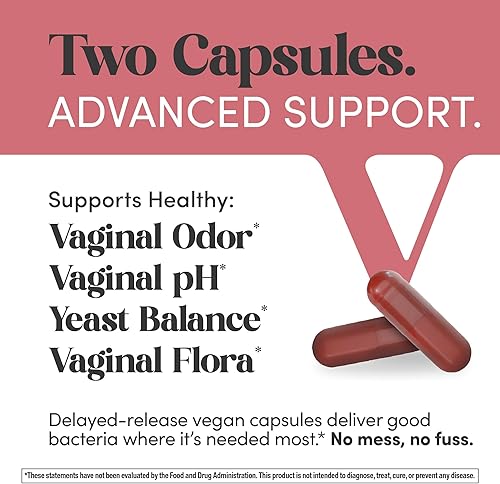 Miniatura 6 de Renew Life Ultimate Flora Vaginal Probiotics for Women 6 Billion CFU 60 Delayed Release Vegan Capsules Vaginal Health and pH Balance Dairy