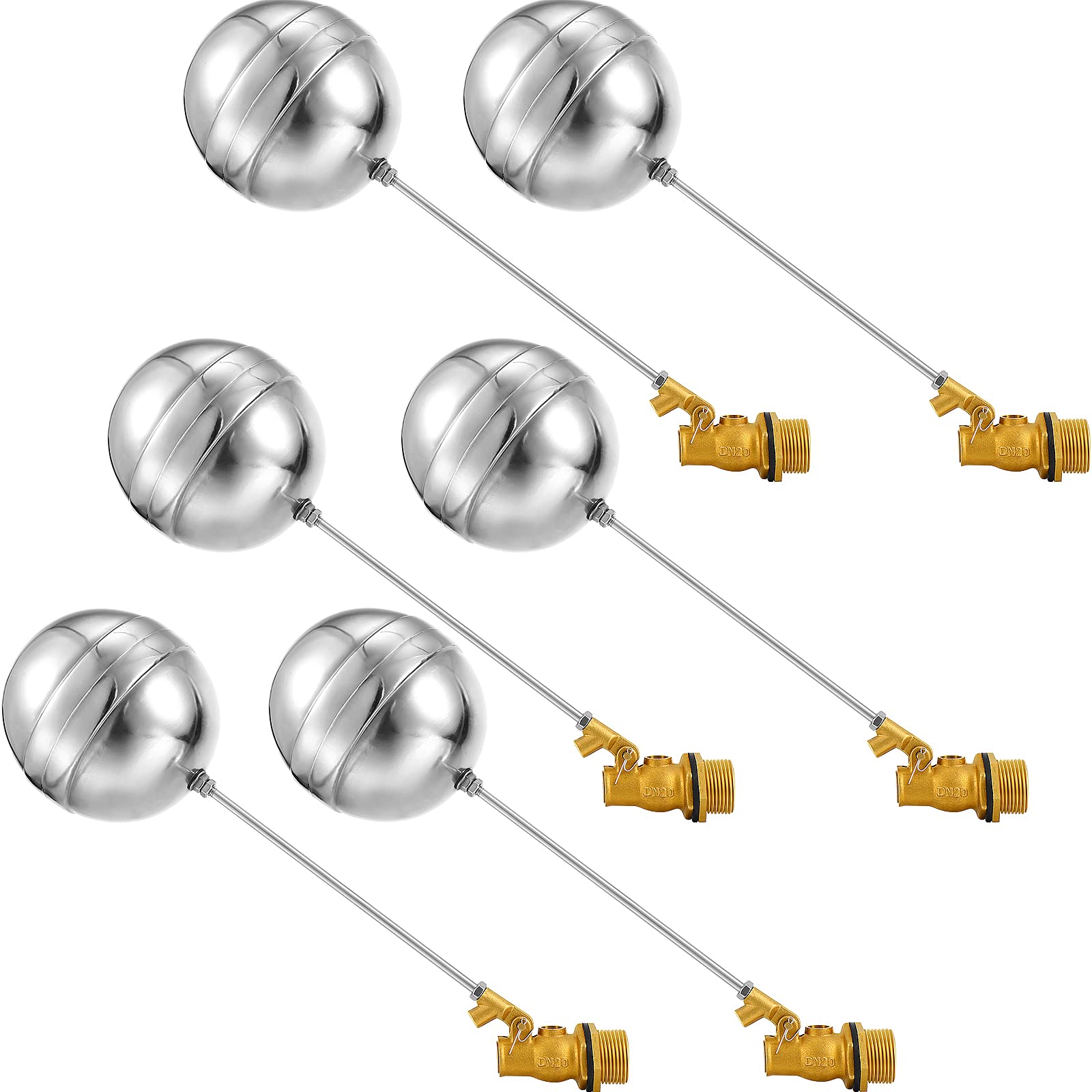 Buy Float Valve for Water Tank Stainless Steel Float Ball Valve 3/4