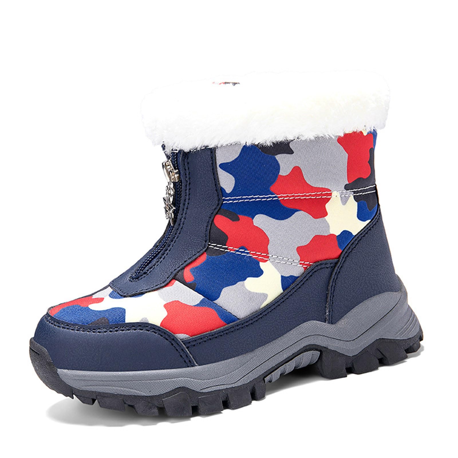 Ragazzi Scarpe per Bambini Stivali da Neve Scarpe da Trekking Outdoor Stivali alla Moda Autunnali Invernali Chaussures Enfant pour École et Loisirs Design alla Moda Scarpine Primi Passi