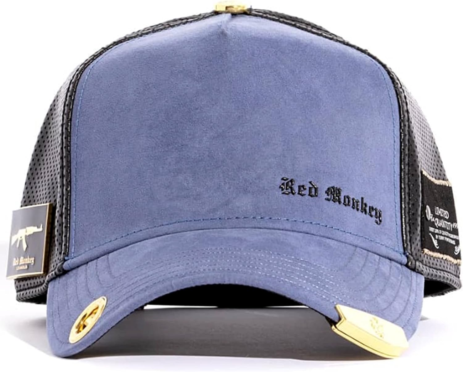 Red Monkey Blown Away RM1419 Limited Edition Fashion Unisex Mesh Trucker Snapback Hat Cap | 3 Colors - Image 2