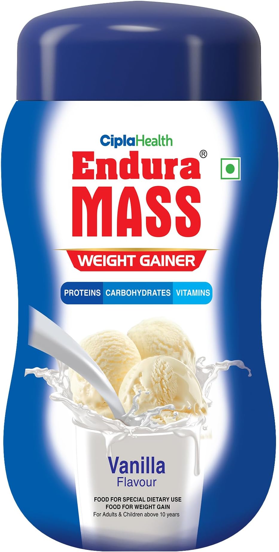 Endura Mass Weight Gainer - 500 g (Vanilla)