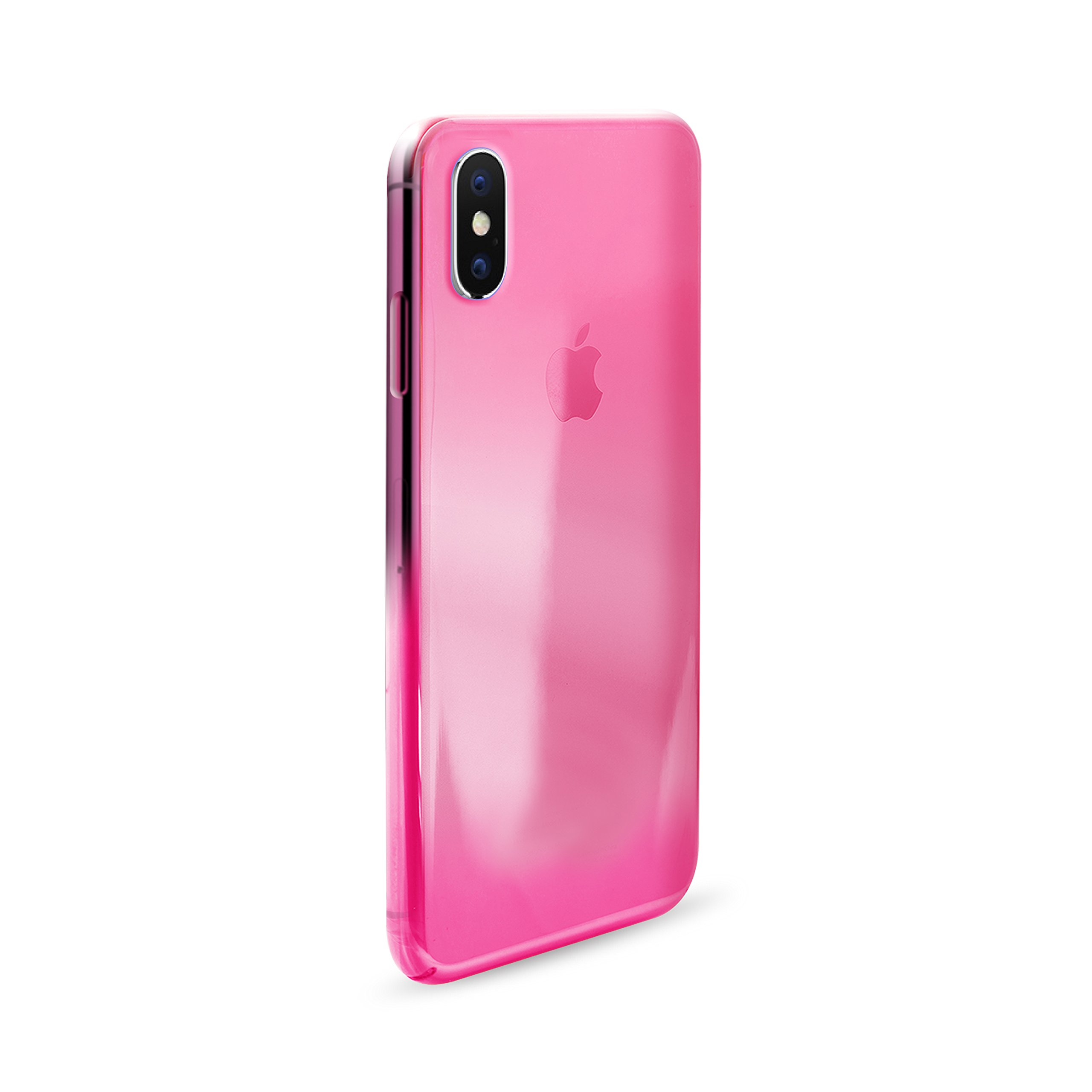 Coque Ultra Fine PURO Transparente Bleue Pour IPhone 7/8 - Neuve Sous Blister
