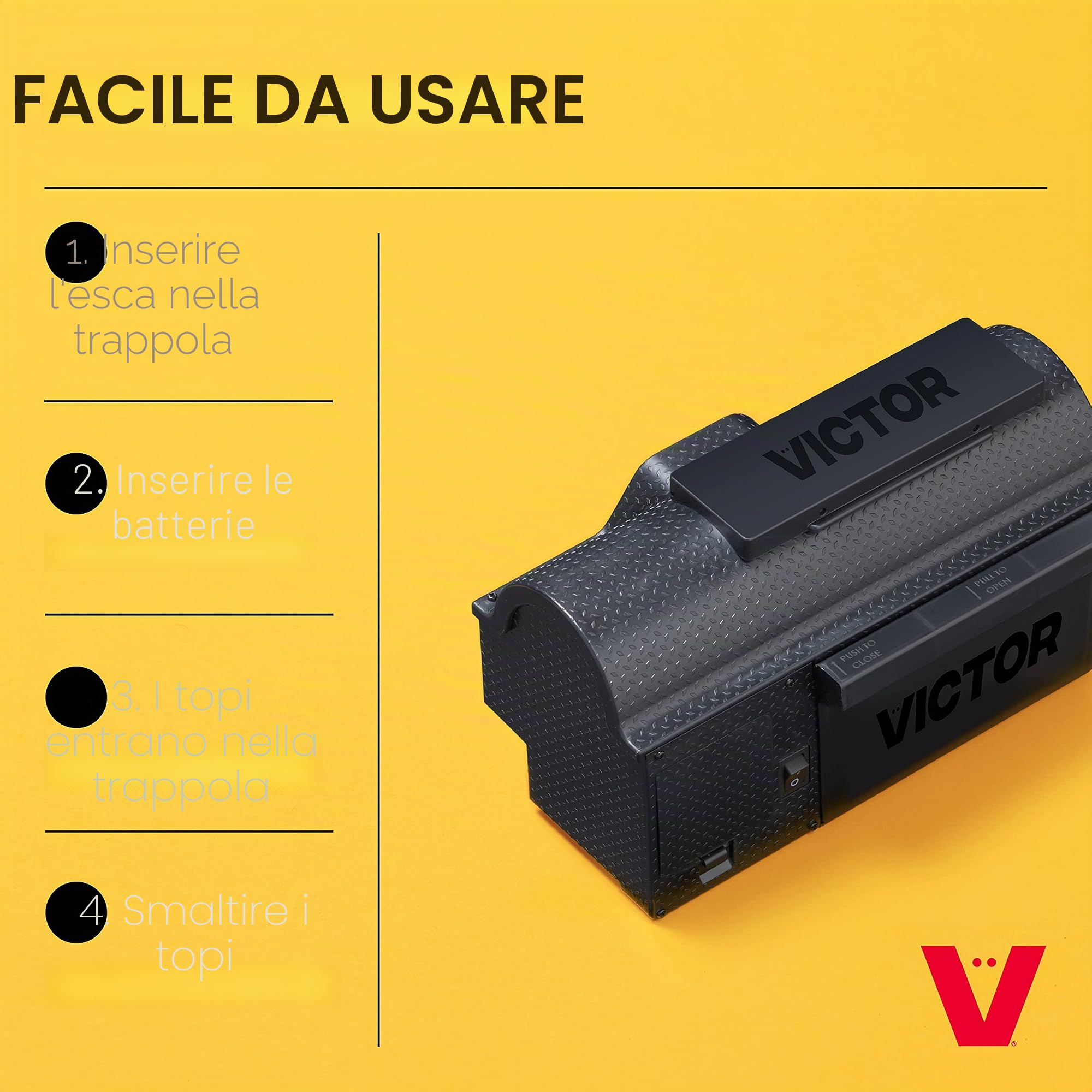 Victor Multi-Kill - Trappola per Topi Elettronica, 100% Tasso di Uccisione (Confezione da 2)
