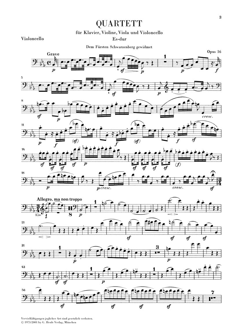 Klavierquartette. Violine, Viola, Violoncello, Klavier: Besetzung: Klavierquartette (G. Henle Urtext-Ausgabe)