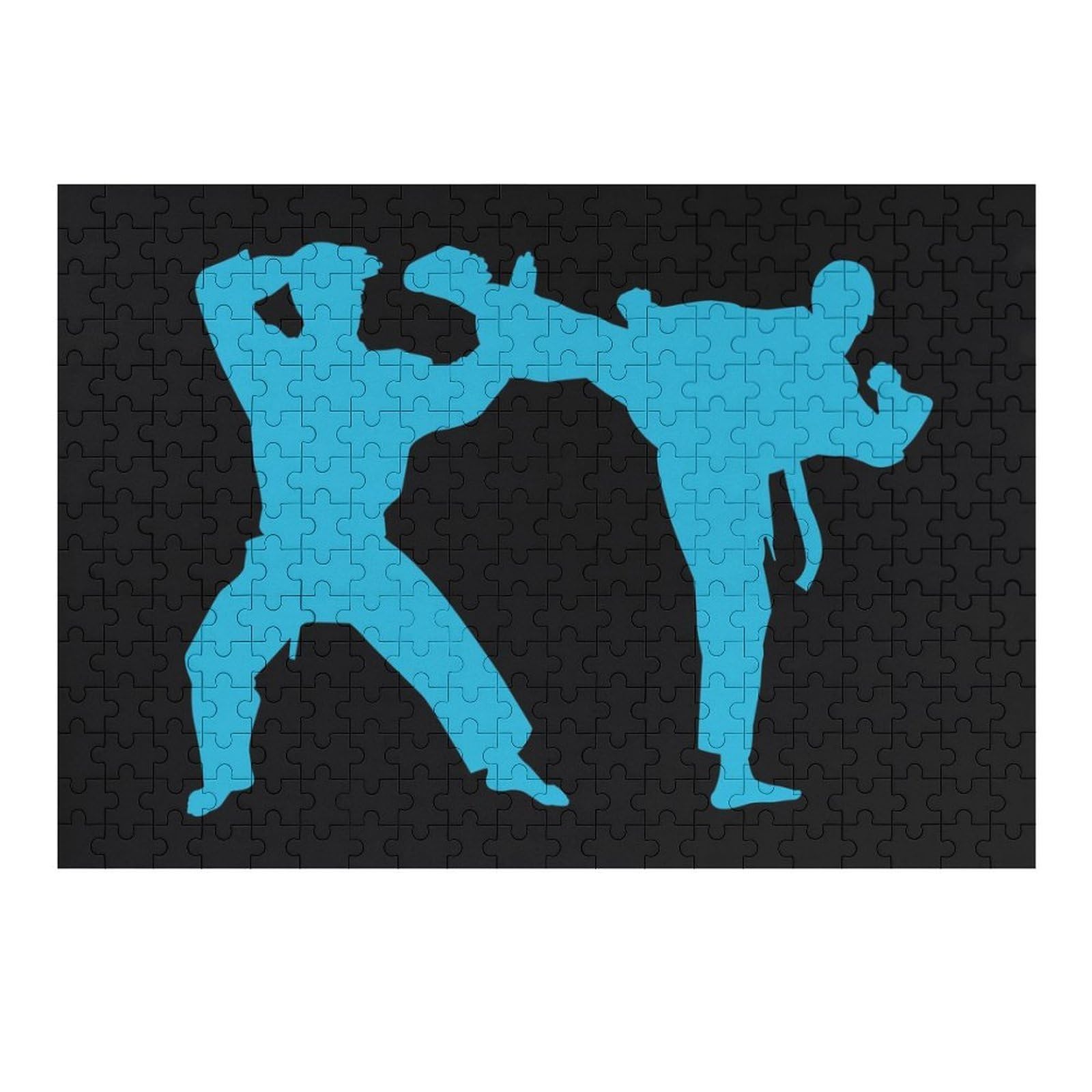 1000pcs(38x26cm) Jigsaw Puzzle for Teenagerss Karate 6 Puzzle for Adults Toy Wall Decor Home Decoration Fun at Home Activities, 1000pcs(38x26cm)