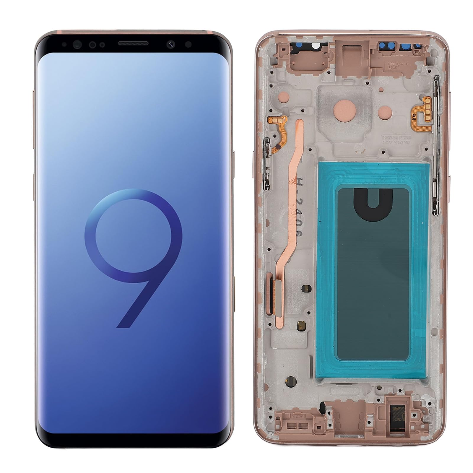 Jiawu Reemplazo de Pantalla AMOLED de 5.8 Pulgadas con Marco para