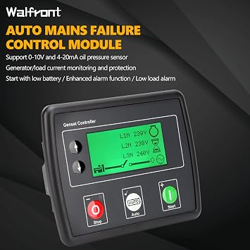DSE4520 AMF Control Module Automatic Transfer Switch with LCD Display Generator Auto Start Controller Mains Failure Detection