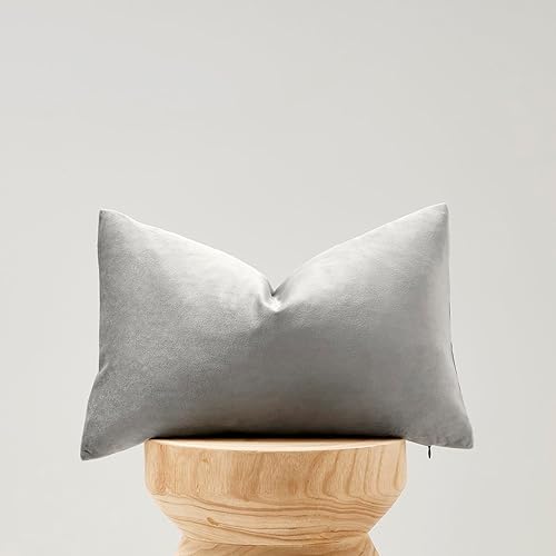 Vista 236 de GIGIZAZA - Juego de 2 fundas de almohada decorativas de 18 x 18 pulgadas, fundas de almohada cuadradas de terciopelo verde azulado pavo real