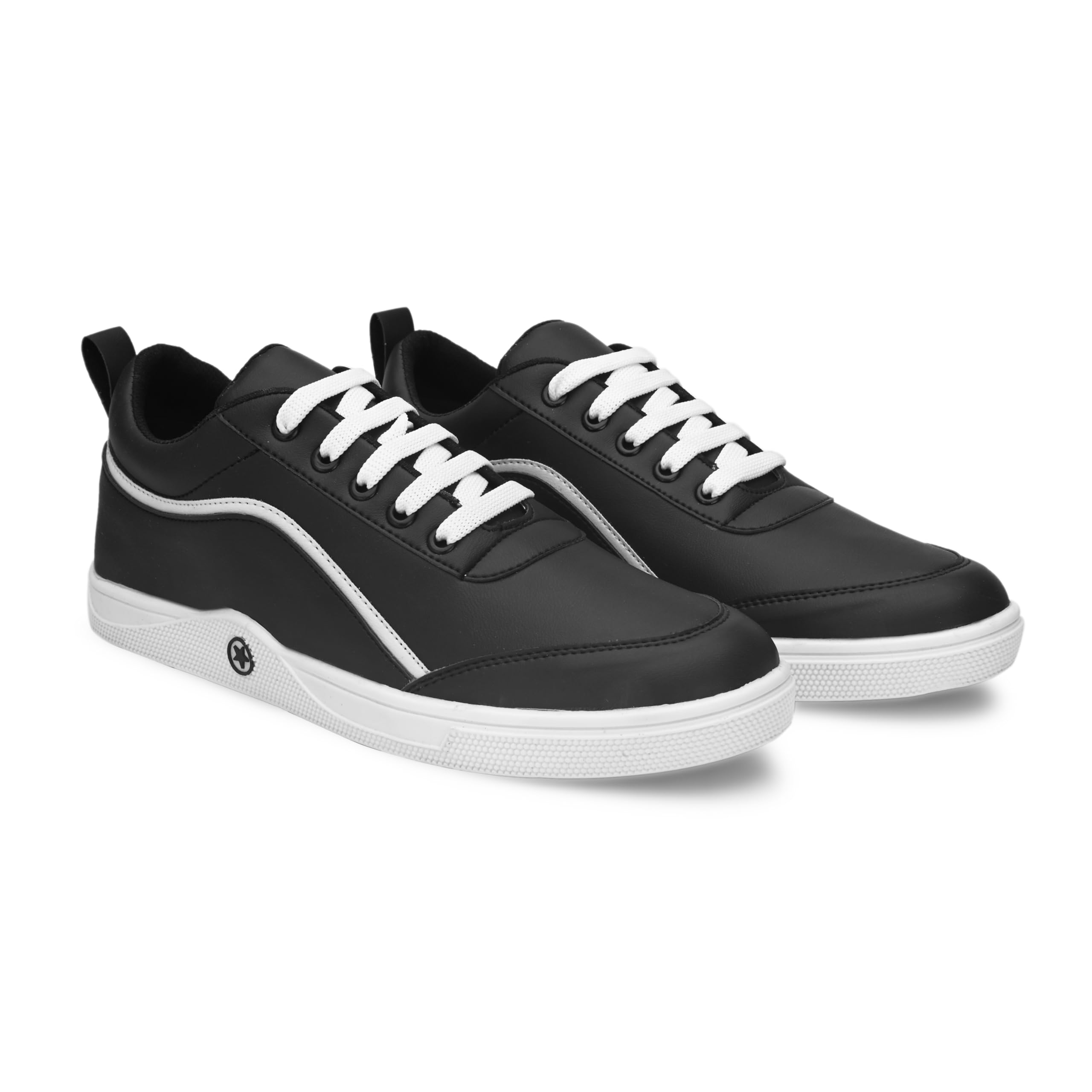 STANPHORD Mens Nova Black Sneakers_6 UK (TPKP 15) (B0D7MCP4PQ) Amazon Price History, Amazon Price Tracker