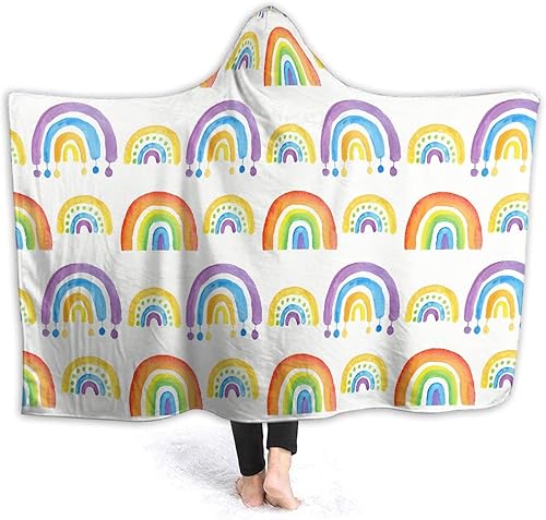 Miniatura 7 de ARAHANT Bonita manta con capucha de hipopótamo, manta con capucha de animales de dibujos animados, regalo de hipopótamo para niños, franela, suave y