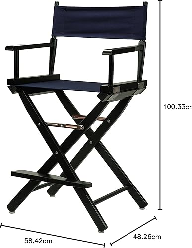 Miniatura 191 de Casual Home - Silla de director de 30 in, marco blanco, con lona color blanco, altura de barra