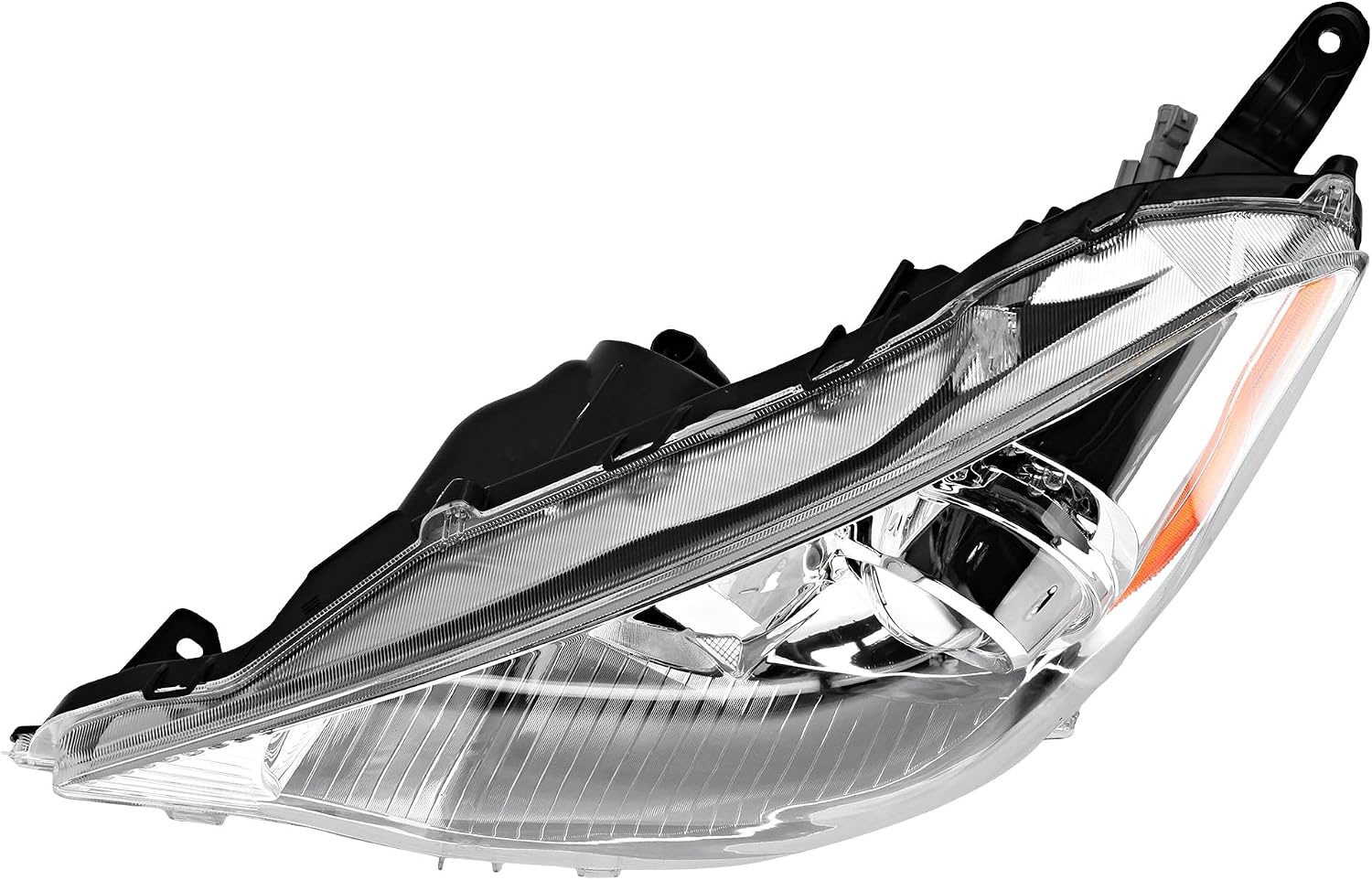 Compatible with 12-14 Prius C Hatchback Front Halogen Headlight Headlamp Head Light Lamp with Bulb Left Driver Side