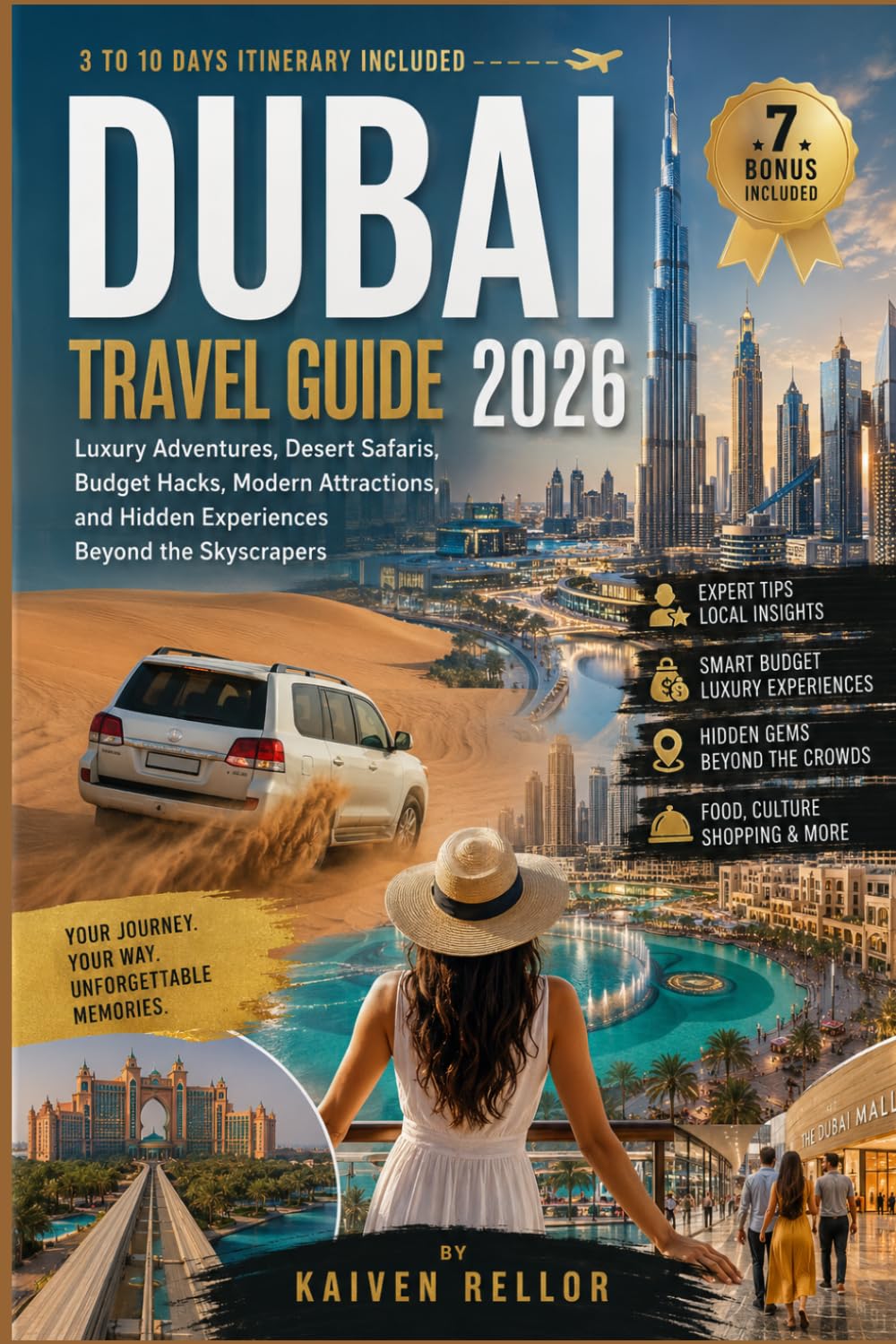 DUBAI TRAVEL GUIDE 2026: Luxury Adventures, Desert Safaris, Budget Hacks, Modern Attractions, and Hidden Experiences Beyond the Skyscrapers.