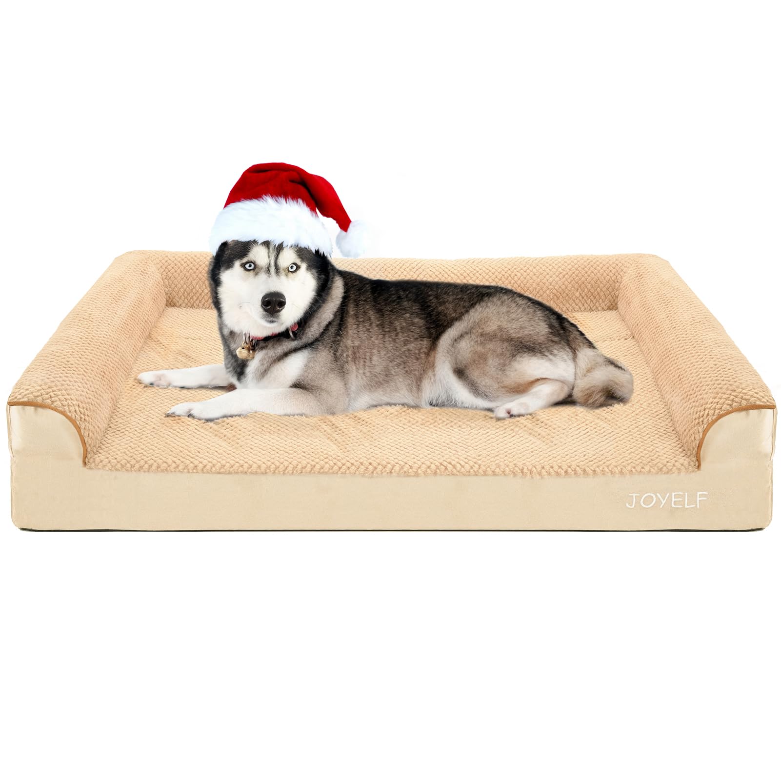 JOYELF Letto ortopedico per cani di taglia extra large, divano le...