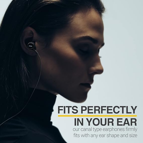 Samsung AKG Earphones 3.5mm In-Ear Earbuds Headphones with Remote & Mic for Galaxy A71 A31 Galaxy S10 S10e Note 10 Note 10+ S10 Plus S9 with Rubber Pouch AKG + Red Pouch