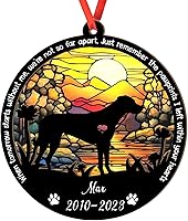 Vista 93 de Adorno personalizado para atrapasoles Bichon Frise, Bichon Frise Sun Catcher Adorno de Navidad – Regalo para perro amante, Bichon Frise 3D 2 capas