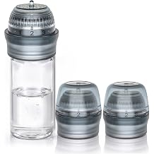 Micro Infusion Needles System Serum Applicator for Face Skin Care, 0.25mm Titanium Microneedling Derma Roller Stamp with 2 Replacement Heads for Women & Men Serum is Not Included