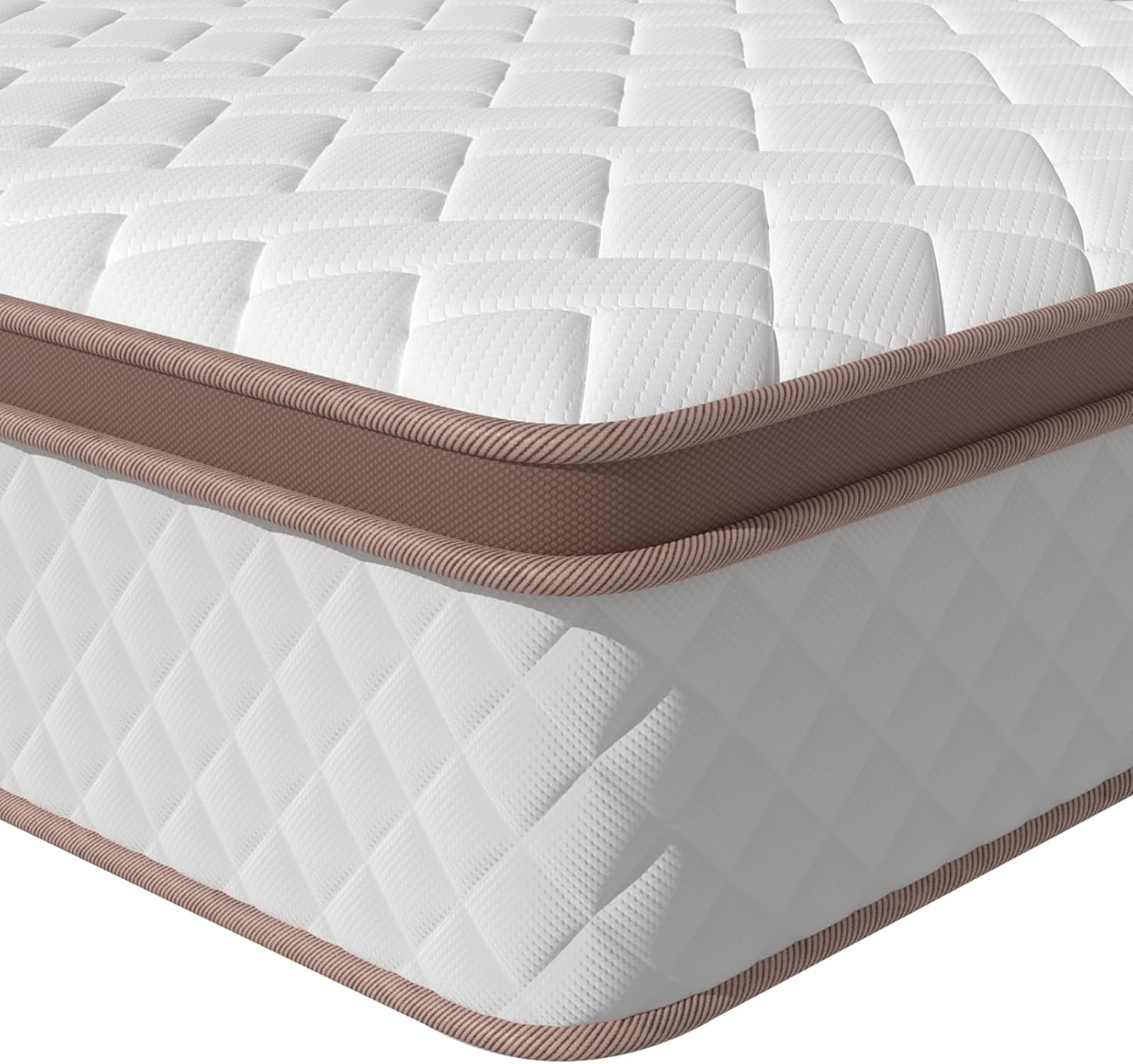10" King Mattress - Ultra-Cooling Gel Hybrid Memory Foam & 6-Zone Support | Pocket Coils for Motion Isolation & Edge Support | CertiPUR-US Certified | Try Risk-Free 366 Nights