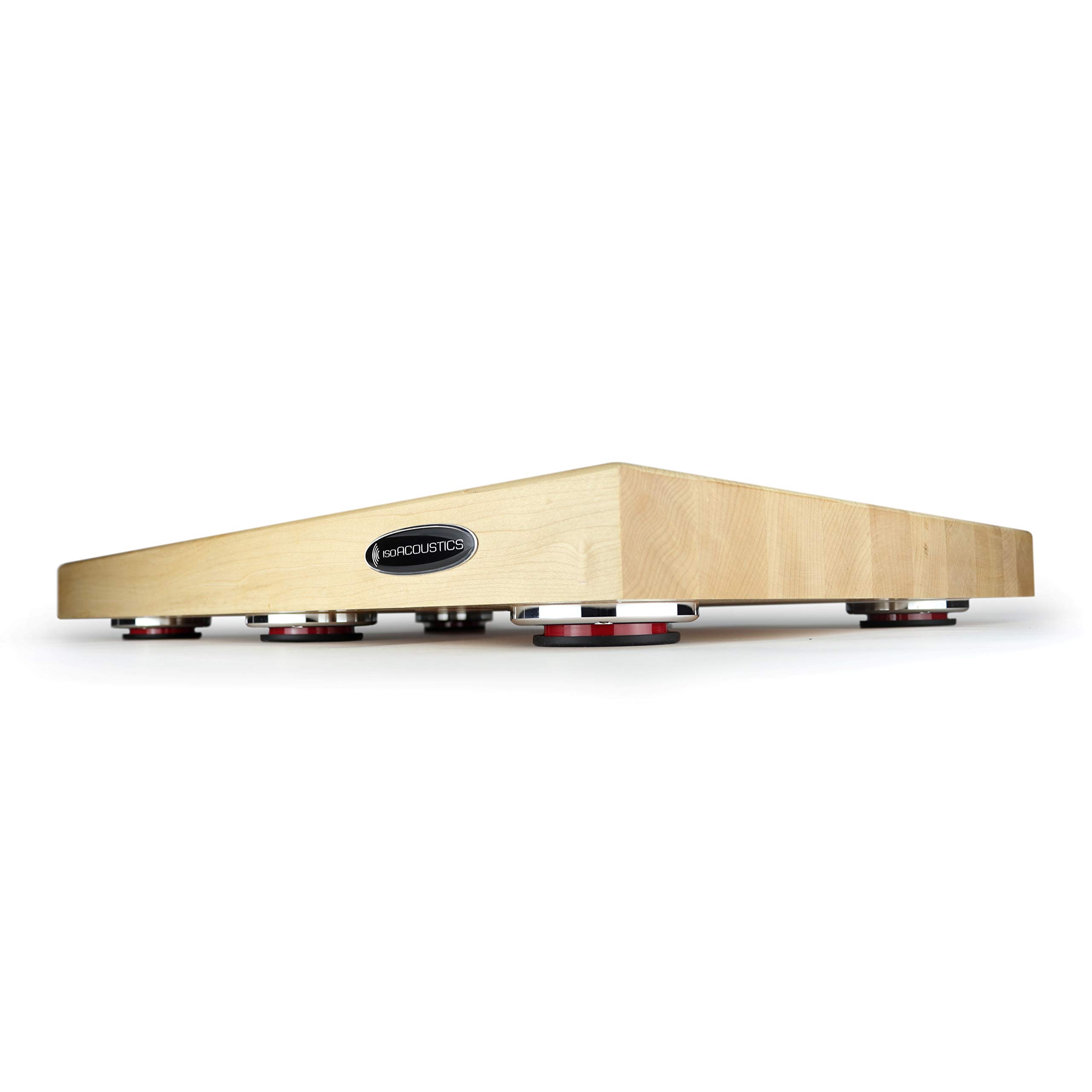 Snapklik.com : IsoAcoustics Delos Turntable Isolation Butcher Block ...