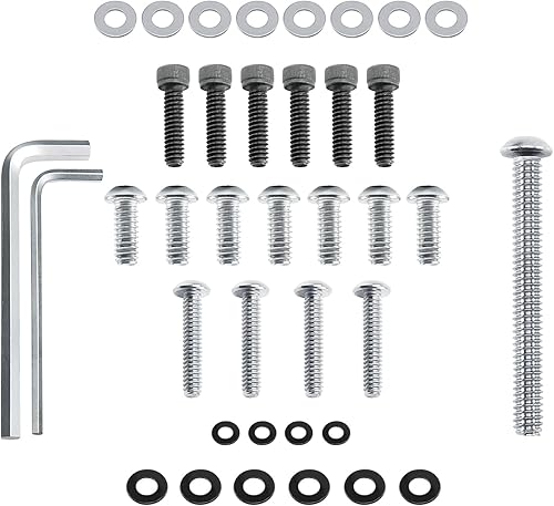 Kit de tornillos de acero inoxidable para carenado interior de motocicleta, 18 unidades, para Harley Touring Street Glide, Electra Glide, Road Glide