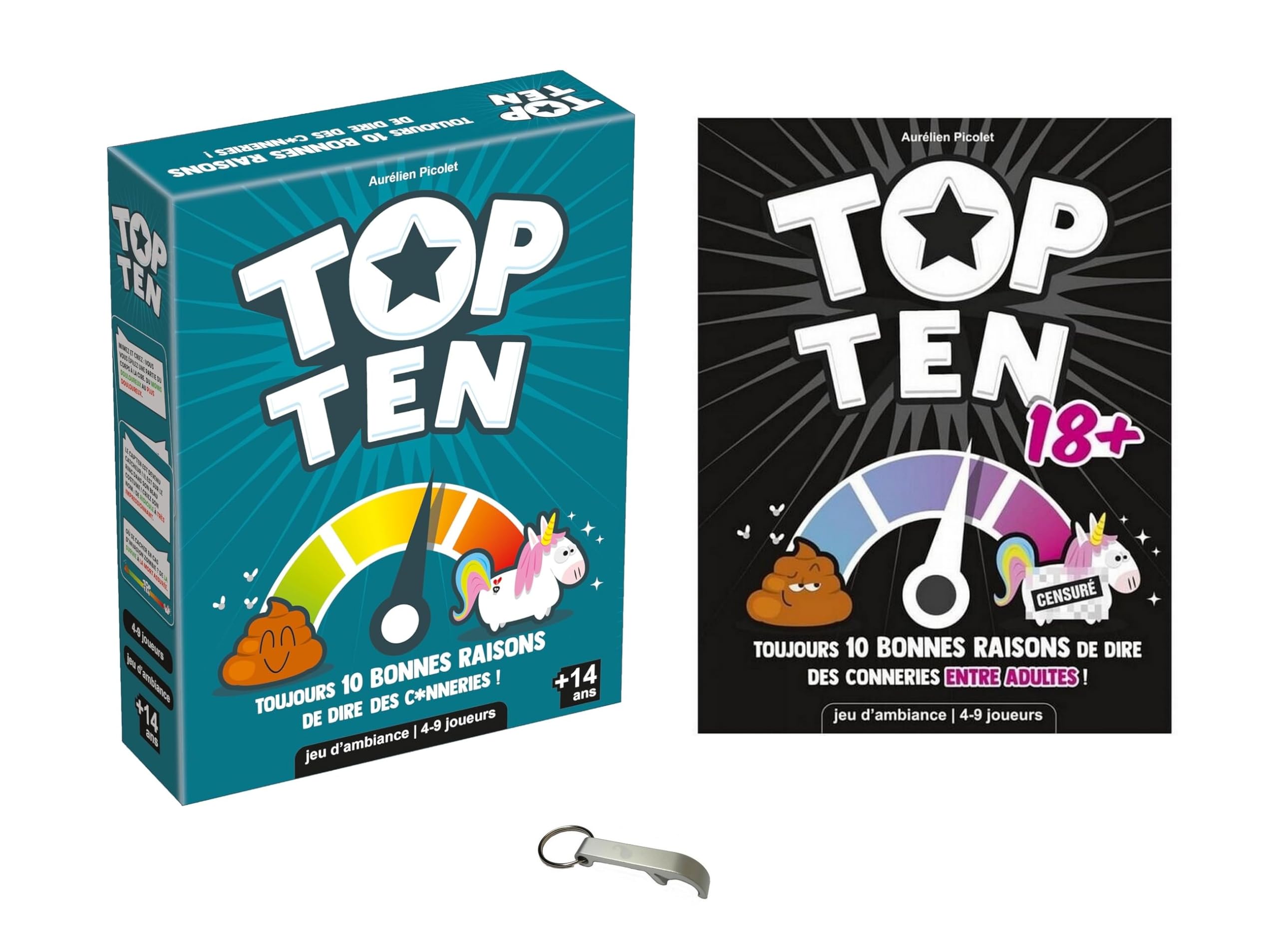 Lot Top Ten + Top Ten 18 Ans Version Française + 1 Decap Blumie (Top Ten + 18)
