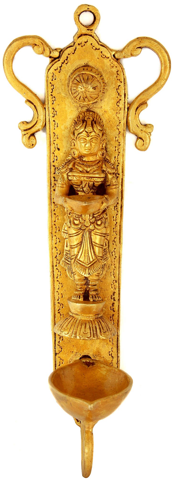 Deeplakshmi - Wall Hanging (Price Per Pair) - Brass Sculpture
