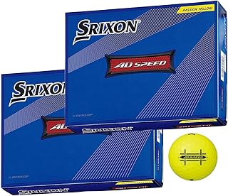 ゴルフボール AD SPEED 2022年モデル (2ダース_イエロー)