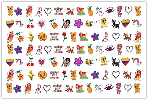 Miniatura 2 de Karol Mana SeraMermaid Bonita Calcomanías de uñas de transferencia de agua Pegatinas de arte de uñas