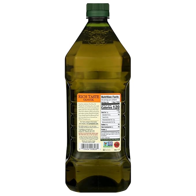 Aceite de Oliva Pompeian Rich Taste 48 Fl Oz miniatura 3