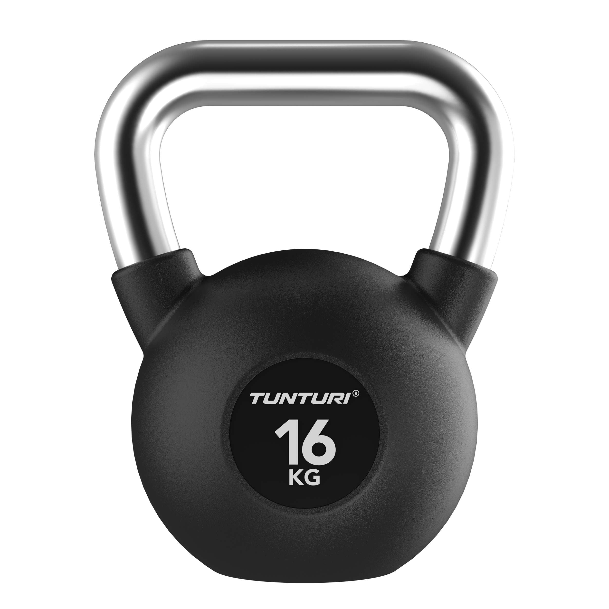 Tunturi Platinum Gummi Kettlebell – 12–20 kg – Set
